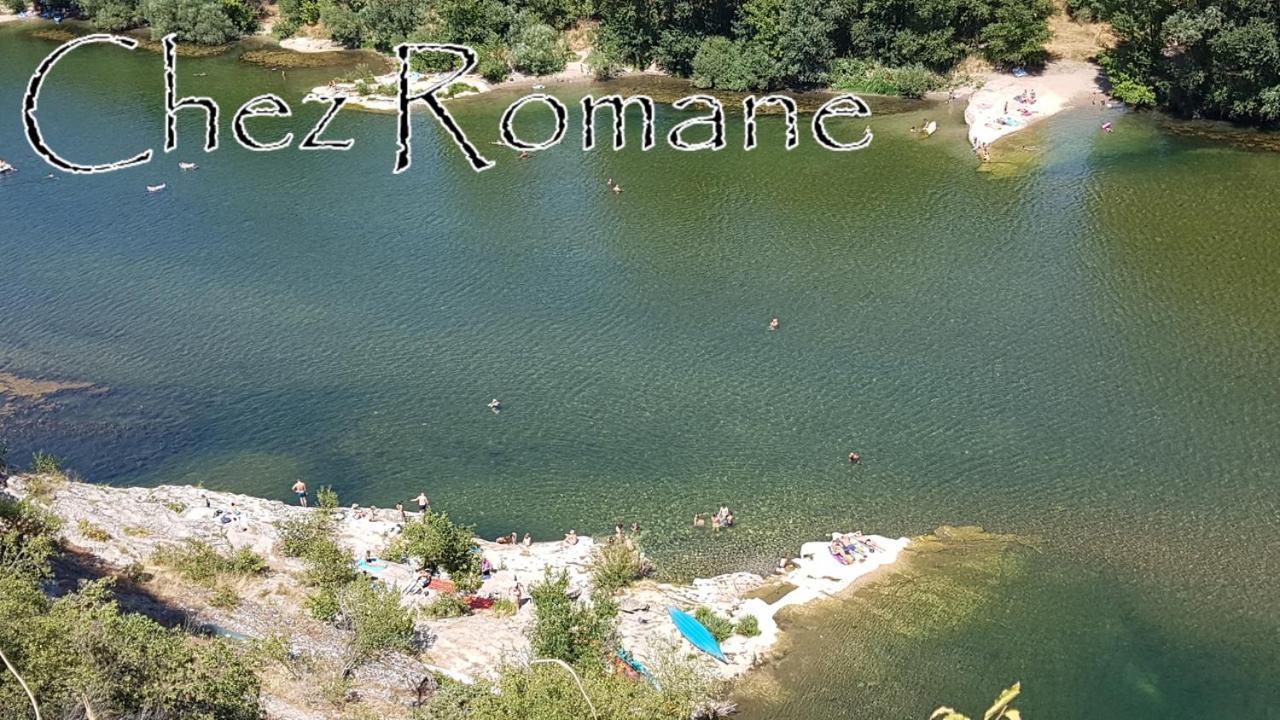 Bienvenue Chez Romane Aigueze Eksteriør billede