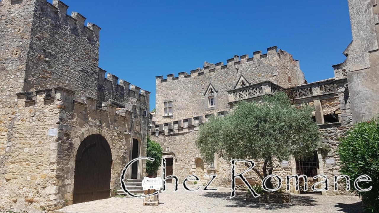 Bienvenue Chez Romane Aigueze Eksteriør billede