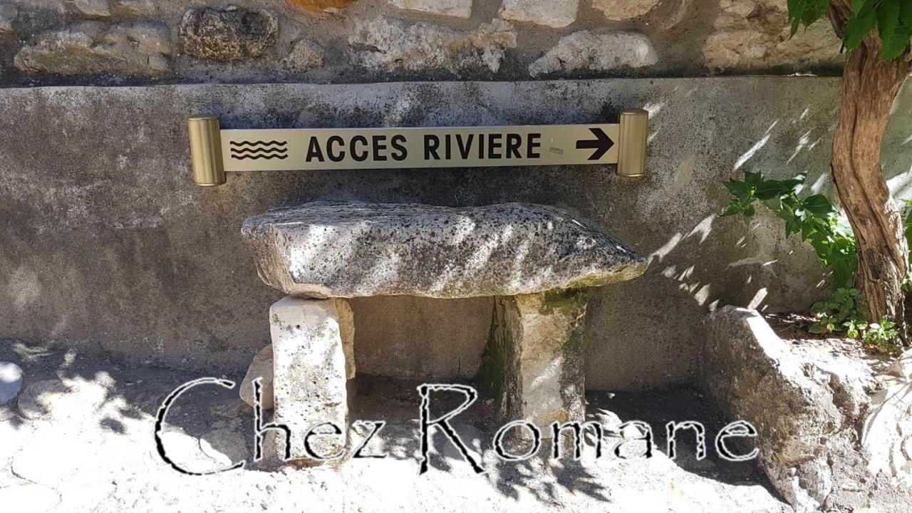 Bienvenue Chez Romane Aigueze Eksteriør billede
