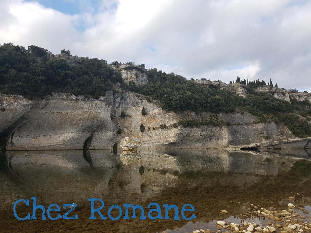 Bienvenue Chez Romane Aigueze Eksteriør billede