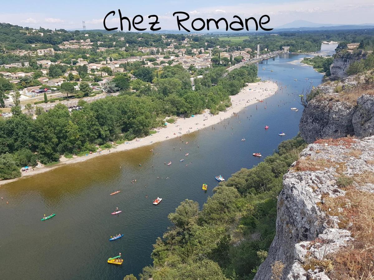 Bienvenue Chez Romane Aigueze Eksteriør billede